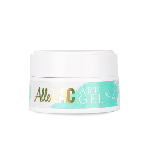 10 + 1 gratis: Pasta para decoraciones Art Gel AlleLac sin HEMA ni Di-HEMA, 5 g, n.º 2