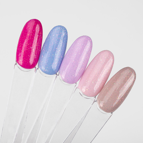 Top LED/UV no wipe brokatowy Molly Nails Sparkle Top Picante 10g