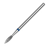 Fraise diamantée « flamme » pointue bleue Staleks Expert 2,3/8 mm