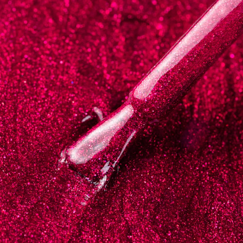 Esmalte híbrido LED/UV Gel Polish La Vie en Rouge n.º 324 Shimmering Lips MollyNails sin HEMA ni Di-HEMA, 8 g
