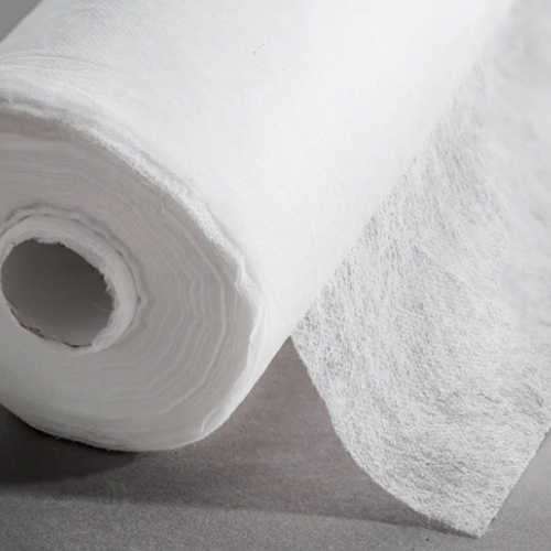 Paño de tela no tejida desechable para maquillaje, 60 cm x 40 m, Med-Fiz, blanco