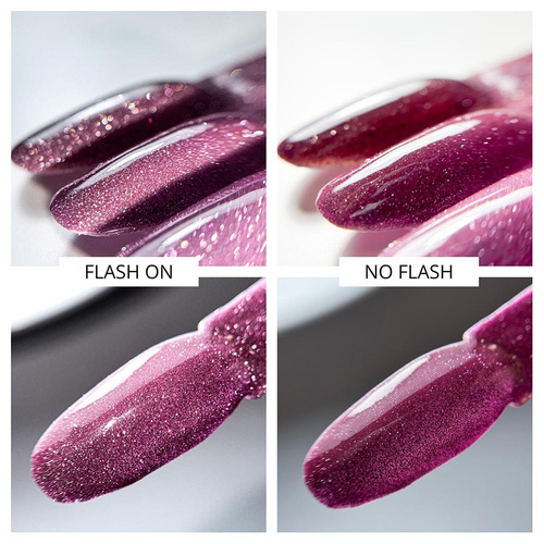 Lakier hybrydowy Molly Nails Flashing Lights Prestige HEMA/Di-HEMA Free 8g Nr 561