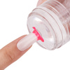 Stempel stempelek silikonowy do blaszek z regulowaną wielkością wzoru i ściągaczką