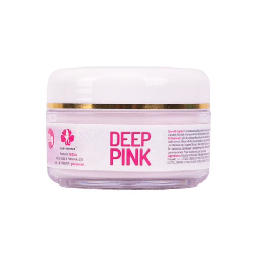 Acrylpulver für Nägel Allepaznokcie Deep Pink Acrylic Powder 30 g Nr. 9
