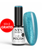 10 + 2 gratis LED/UV-Hybridlack Gel Polish Blues Nr. 502 Limited Edition NTN Premium HEMA/Di-HEMA-frei 5 g
