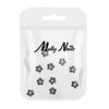 Adornos para uñas con flores en 3D Molly Nails K1126, 10 unidades