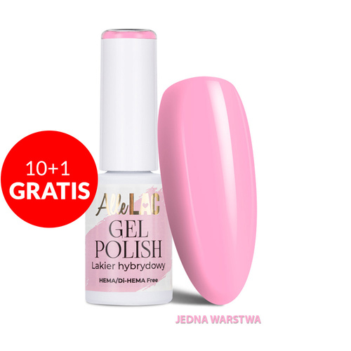 Гібридний лак LED/UV Gel Polish Greens G4 Bottle AlleLac без HEMA/Di-HEMA, 6 г