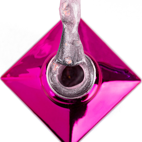 Lakier hybrydowy MollyLac Sparkling French Wedding dress HEMA/Di-HEMA Free 10g Nr 705
