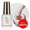 10 + 1 gratuit : Base en caoutchouc pour ongles souples, idéale pour les décorations S.O.S. Antidotum Pro Salon Molly Nails Fluffy Marshmallow 15 g