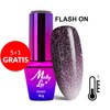 5+1 free MollyLac Thermo Flashing Lights Itself hybrid nail polish, 10 g, No. 694