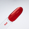 5+1gratis Kolorowy top bez przemywania top no wipe Crystal Glass Molly Nails Red HEMA/Di-HEMA Free 10g