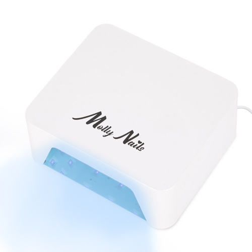 Lampada UV/LED da 36 W Molly Nails per smalti ibridi, gel e acrilogel, bianca V9