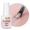 Żel do paznokci w butelce z pędzelkiem Bottle Gel Glitter AlleLac Nude Glimmer 15g