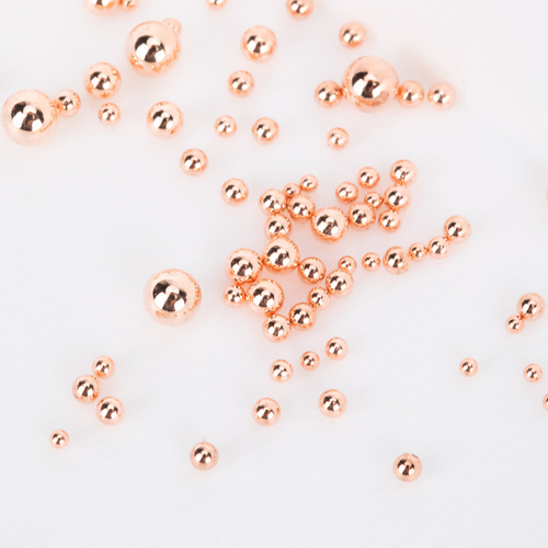 Box with Molly Nails rose gold decorations, 1000 pieces