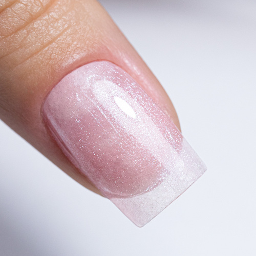 10+1gratis Baza kauczukowa Rubber Base AlleLac Pink Bling HEMA/Di-HEMA Free 7g Nr 1