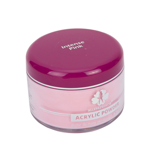 Allepaznokcie Acrylpulver für Nägel Intense Pink Acrylic Powder 120 g Nr. 8