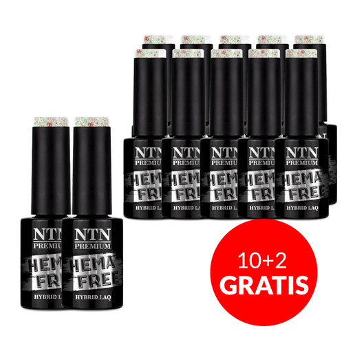 10+2gratis Lakier hybrydowy Ntn Premium Neomagic HEMA/Di-HEMA Free 5g Nr 279