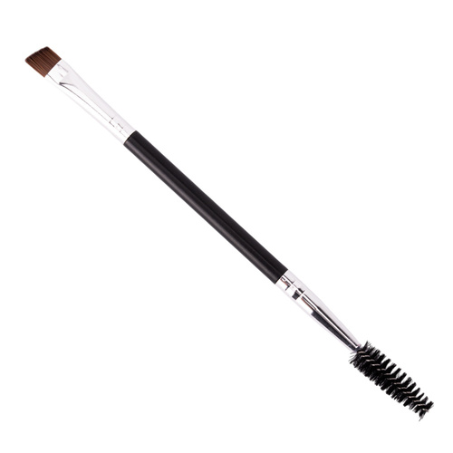 Pinceau cosmétique double face à pointe biseautée pour le henné, pinceau pour sourcils et cils