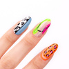 5+1gratis Lakier hybrydowy Molly Nails Neons Neon Red HEMA/Di-HEMA Free 8g Nr 77