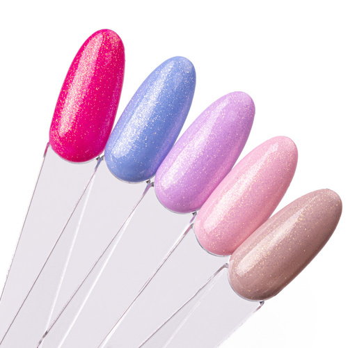 10+1gratis Top Glitter no wipe AlleLac Gold HEMA/Di-HEMA Free 7g