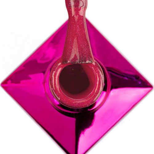 5+1 gratis: MollyLac Hybrid-Nagellack „Fantasyland Glitter Red Power“, 10 g, Nr. 311