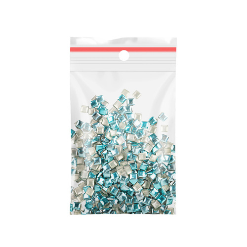 ShinePins : clous lisses, paillettes, décorations pour ongles, carrés, grands, NTN Premium n° 11, 5 g