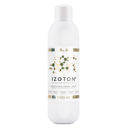 IZOTON® by Monika Mielniczuk MollyNails professional auxiliary liquid dehydration adhesion manicure inhibition acrylo-gel 1000ml