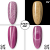 5 + 1 gratis: Esmalte híbrido que brilla en la oscuridad MollyLac Night Glowing One Caress, sin HEMA ni Di-HEMA, 10 g, n.º 674