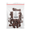Capuchons abrasifs pour pédicure avec insert en coton, 13 mm, grain 180, marron, AlleMed, 100 pièces