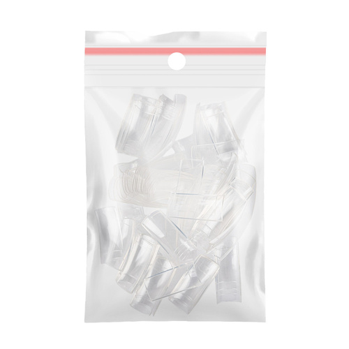 Glas-Tips, kurze Tasche, Ergänzung der Größe Nr. 1. 60 Stück.