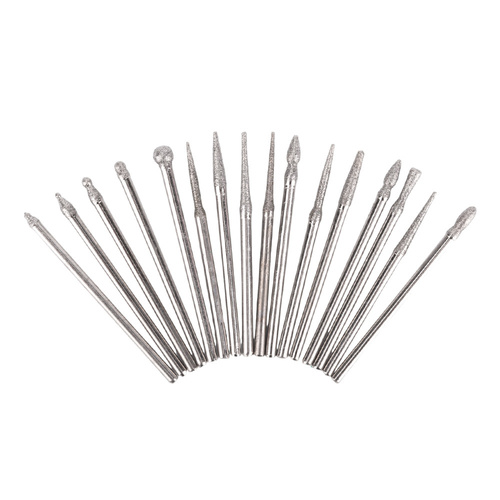 Juego universal de fresas de diamante, 30 piezas