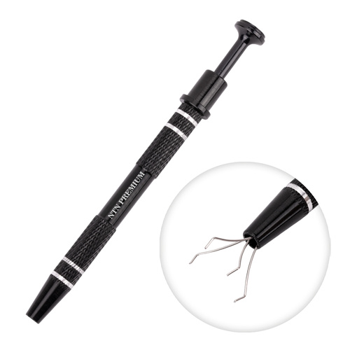 Uchwyt chwytak do gąbek do ombre NTN Premium 12,2cm czarny