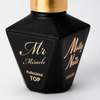 10+1gratis Top no wipe Mr Miracle Molly Nails do lakierów hybrydowych nie przyjmujący pigmentu Clear HEMA/Di-HEMA Free 10g