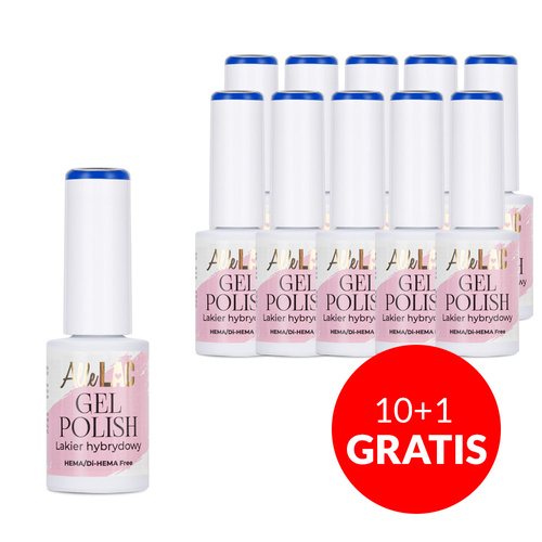 10+1 Free LED/UV Gel Polish Blues BL12 Royal Blue AlleLac HEMA/Di-HEMA Free 6g