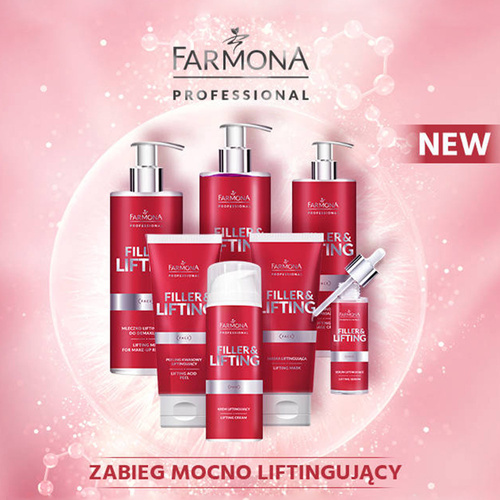 Mleczko liftingujące do demakijażu Farmona Filler&Lifting 500ml