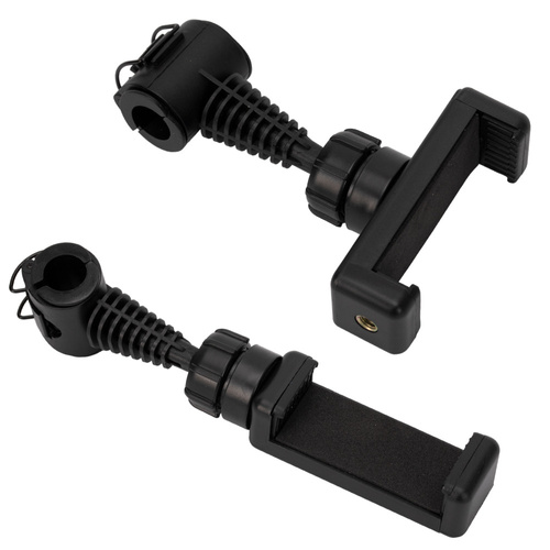 30-W-LED-Kosmetikleuchte, bogenförmig, schattenfrei, schwarz, Standmodell HD-M6X