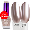 10+1 free MollyLac Classic Nail Polish, Mirror Effect (mirror/metallic), No. 12, 10 ml