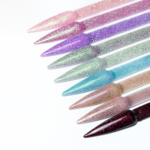 5+1 gratis. Esmalte híbrido Molly Nails Shocking Shine Rocker sin HEMA ni Di-HEMA, 8 g, n.º 684
