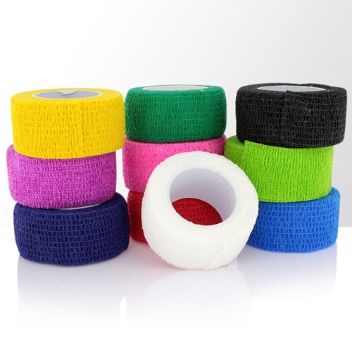 Bandage cohésif auto-adhésif élastique violet 2,5 cm x 4,5 m n° 4