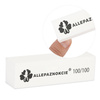 Polierblock Allepaznokcie 100/100 Premium, weiß, 1 Stück