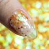 Kolorowa ozdoba do paznokci Pop-Up! Piegi Confetti Dropsy Kropki Kółeczka Princess Nails Nr 3 20g