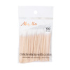 Дерев'яні ватні палички Molly Nails, 7 см, 100 шт.