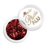 Poudre pour ongles métallique MollyLac, paillettes d'aluminium, rouge intense, 0,2 g, n° 5