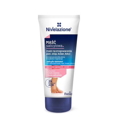 Maść salicylowa na zrogowacenia pięt, stóp oraz kolan i łokci Farmona Nivelazione 75 ml