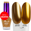 10+1 free MollyLac Classic Nail Polish, Mirror Effect (mirror/metallic), No. 14, 10 ml
