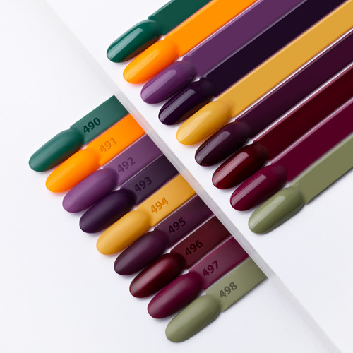 Lakier hybrydowy Molly Nails Energize South Bay HEMA/Di-HEMA Free 8g Nr 494