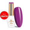 5+1gratis Lakier hybrydowy Molly Nails Fancy Fashion Flowerista HEMA/Di-HEMA Free 8g Nr 333