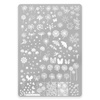 Plaque à motifs pour tampons plus-027
