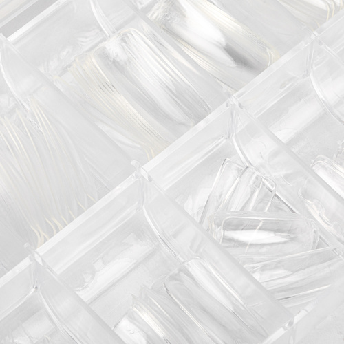 Tips per l'estensione rapida delle unghie Nail Tips NTN Premium quadrate, 100 pezzi