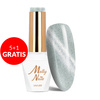 5+1gratis Magnetyczny lakier hybrydowy Cat Eye Womanity Rainy Day Molly Nails HEMA/Di-HEMA Free 8g Nr 447